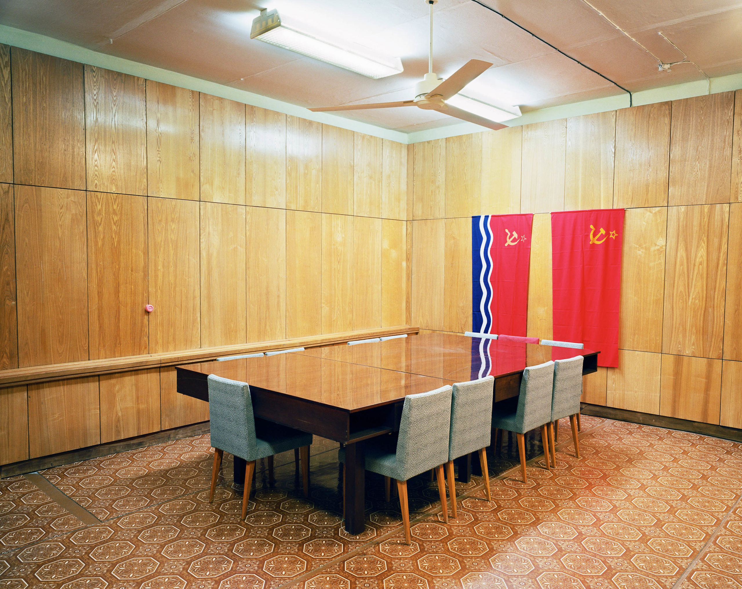 Latvia. Underground Soviet nuclear bunker for the regional government