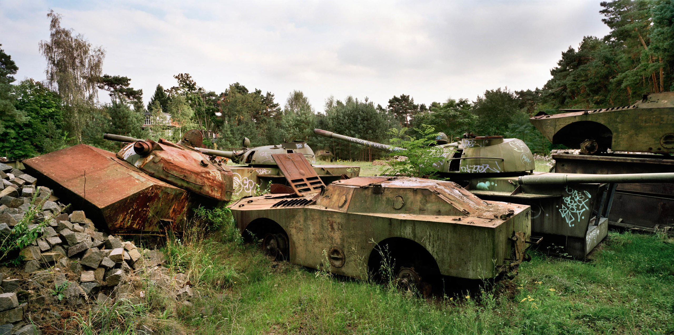 East Germany. Tanks to be sold as scrap metal