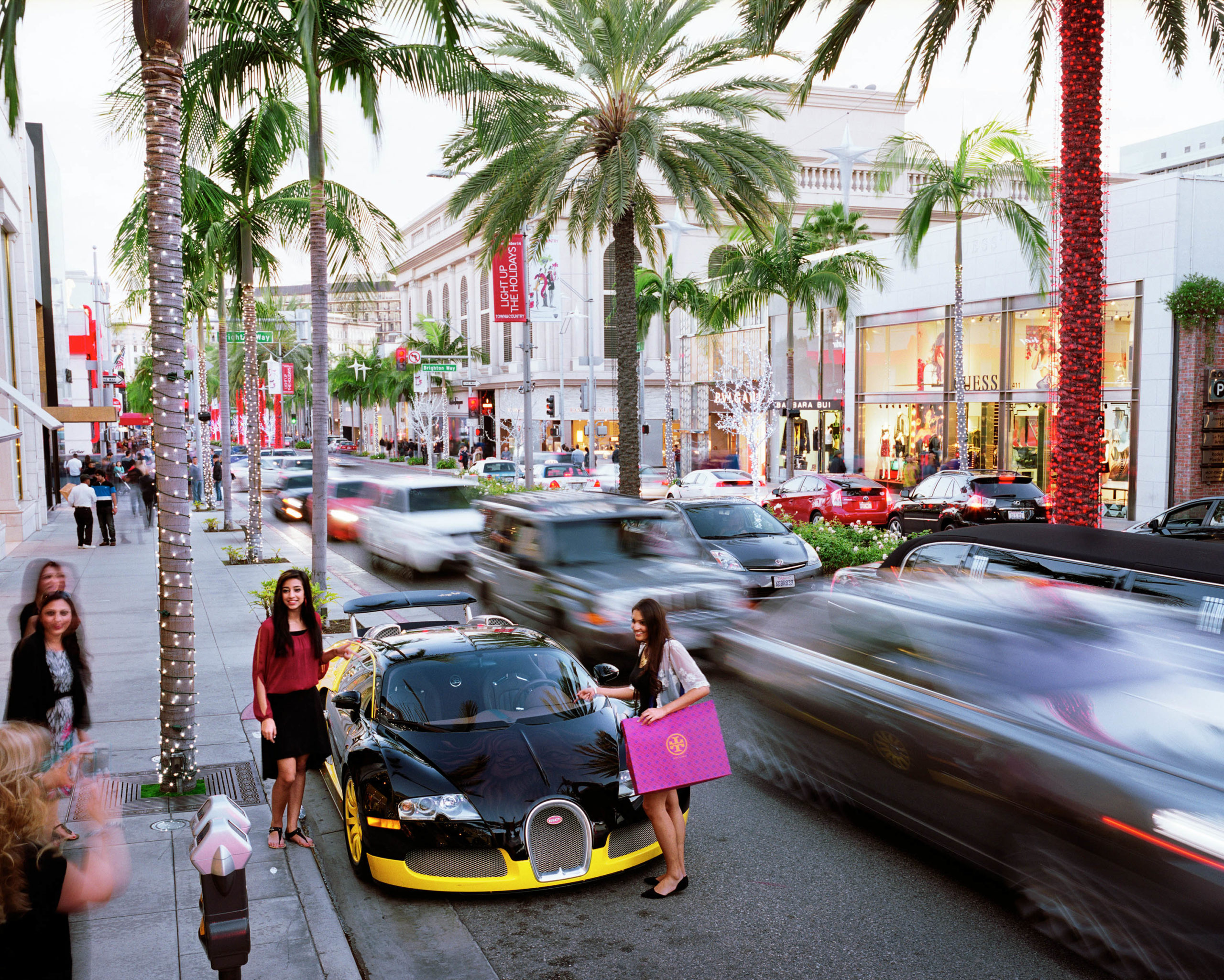 Rodeo Drive, Beverly Hills, Los Angeles, USA
