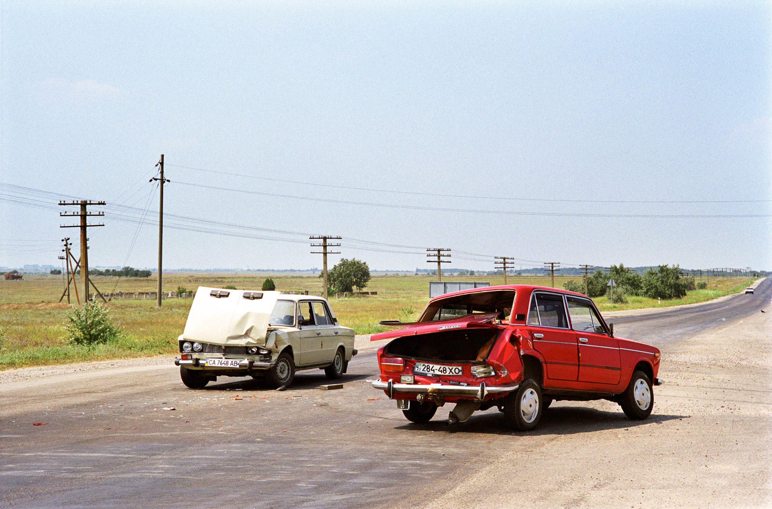 Crash #3, Lada vs. Lada; Uman, Ukraine, 2004
