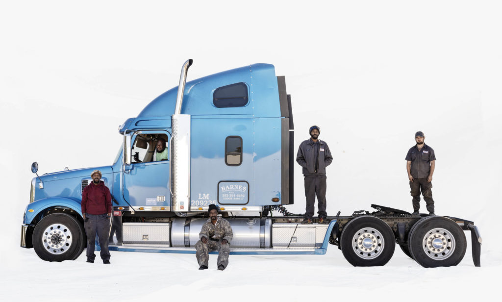 Melvin, Brandon, Donnie, Jonathan and Benjamin; Freightliner (Wilson, North Carolina)